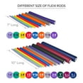 thumbnail image 7 of Kiss Flexi Rods 7" -(HRF06 Flexi Rods 7” 6pcs 5/8” Diameter Orange), 7 of 7