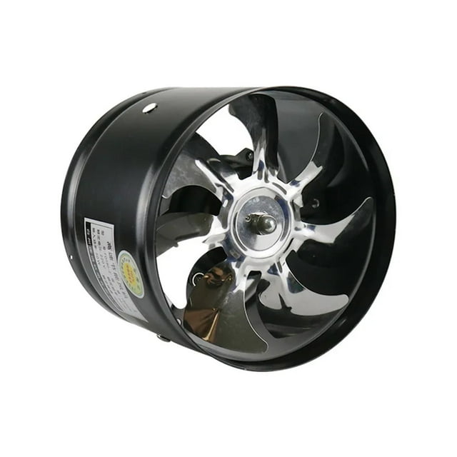 4/6/7/8inch Electric Duct Pipe Fan Air Ventilator Metal Ventilation Exhaust Fan Mini Extractor Kitchen Wall Ceiling Attic Fan ,Durability and Easy Installation