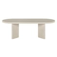 thumbnail image 4 of Henn&Hart 47.63" Alder White MDF Coffee Table, 4 of 7