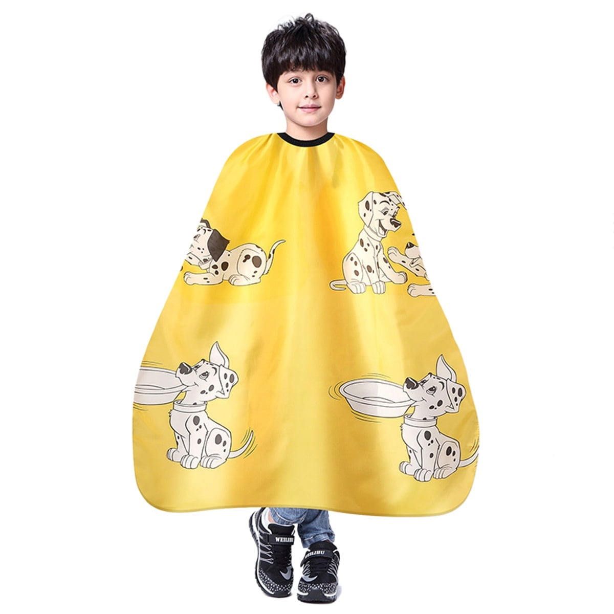 Kids Children Cartoon Hairdressing Apron Waterproof Hairdressing Gown Barber Cape Hair Cutting Cape