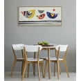 thumbnail image 5 of Kate and Laurel Sylvie Family Tree 4 Birds Framed Canvas Wall Art by Rachel Lee of My Dream Wall, 18x40 Natural, Mid-Century Modern Wall Décor, 5 of 6