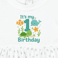 thumbnail image 4 of Inktastic First Birthday Sea Creatures Celebration Girls Baby Dress, 4 of 5