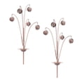thumbnail image 2 of Melrose Floral Garden Stake - 43" - Brown - Set of 2, 2 of 4
