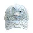 thumbnail image 4 of Lispipm Women's Fashion Baseball Caps Embroidered Rhinestone Decor Cap Ladies Adjustable Outdoor Sun Hat for Travel, 4 of 5