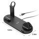 thumbnail image 3 of Cargador inalámbrico 4 en 1 Wmkox8yii para teléfono móvil, cargador rápido de 15 W, QC 3.0, compatible con varios dispositivos (2 teléfonos móviles, reloj inteligente, auriculares), ideal, 3 of 8