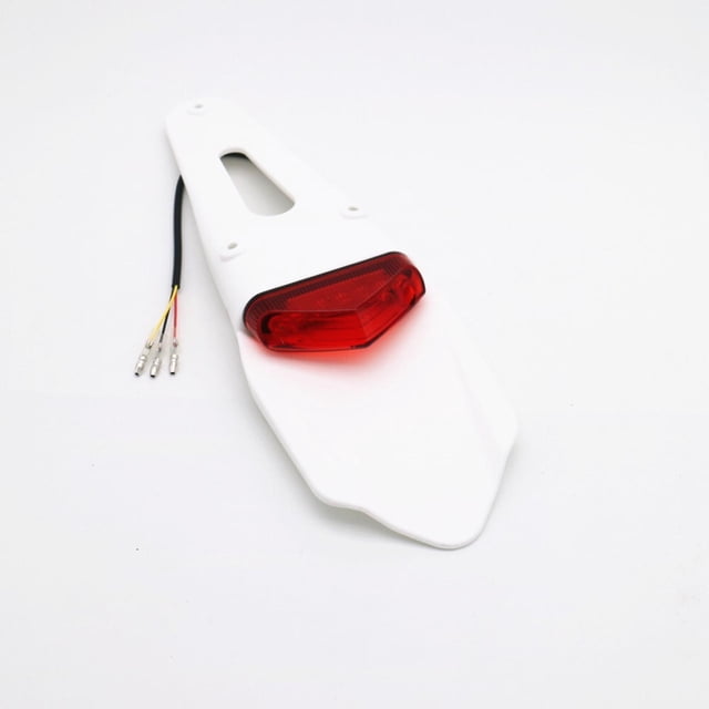 Motorcycle Led Rear Fender Parking Brake 12v Light Warning Light Universal Off Road Motorcycles Tail Light Car Accessories | | White
