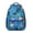 Blue-5, variant on Watermelon Print Waterproof School Backpack - Ergonomic Student Backpack with Spinal Support for Teens & College Students