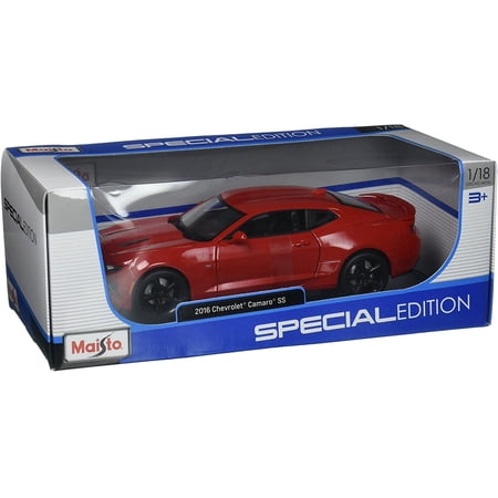 Maisto - 31800 - 2016 Chevrolet Camaro SS - Scale 118 - Red
