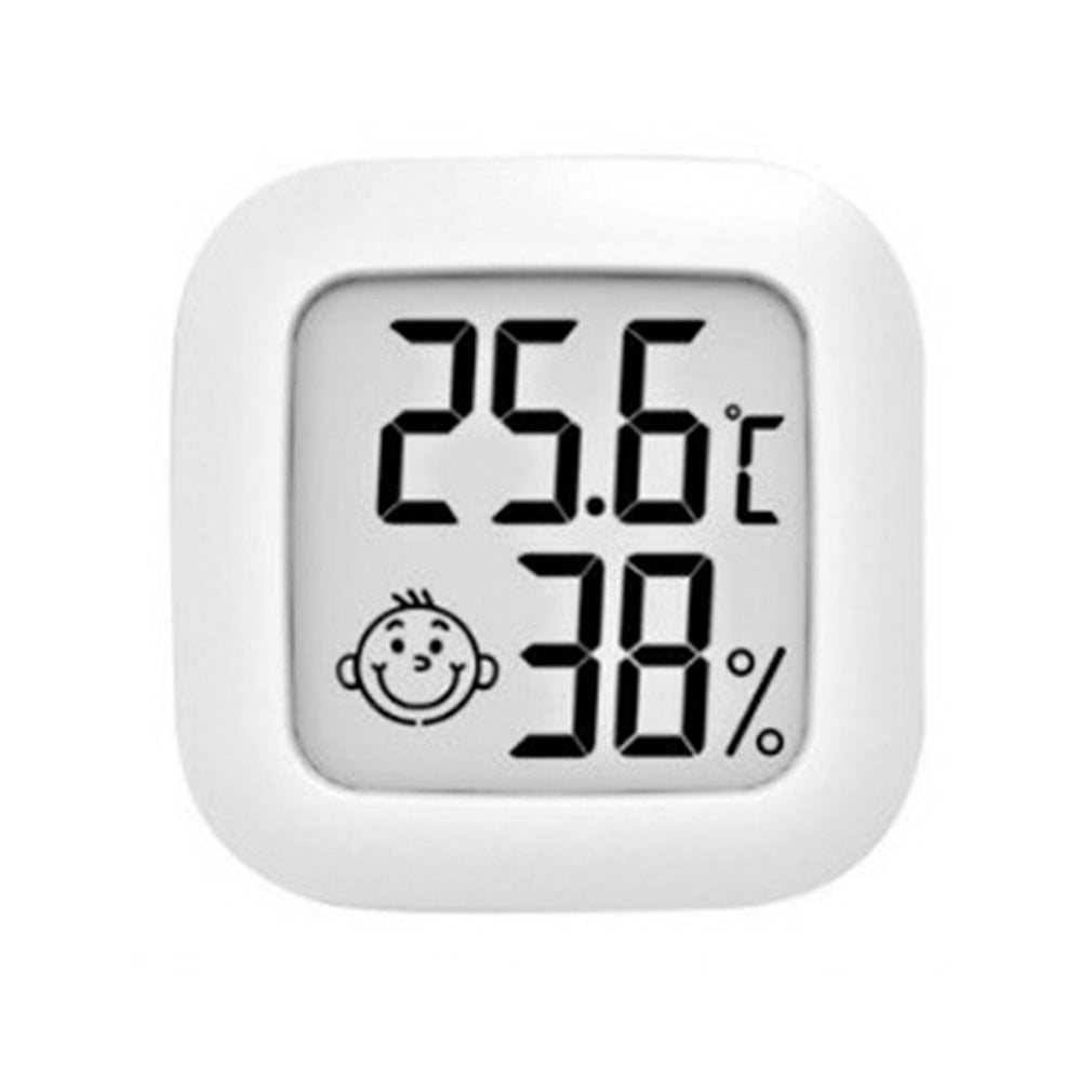 Mini Digital LCD Temperature Humidity Meter ndoor Room Thermometer Sensor 