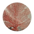 thumbnail image 4 of Orinice Fine Foliage Lace Round Table Cover Stain Resistant Washable Indoor Outdoor Tablecloth Kitchen Dining Wedding Parties Picnic Farmhouse 100% Polyester Fiber 42-46, 4 of 8