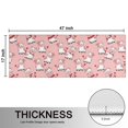 thumbnail image 5 of Kitchen Rugs Sets Of 2,Pink Cow Sweater Pattern Anti Fatigue Kitchen Mat Rugs Non Slip Washable,Decorative Kitchen Floor Mats for Kitchen,Sink,Laundry,17"X47", 5 of 5