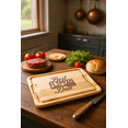 thumbnail image 4 of Personalization Mall Best Flippin Dad Extra Large Hardwood Cutting Board, 15x21, 4 of 4