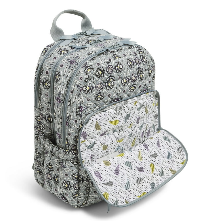 Vera Bradley Women s Recycled Cotton XL Campus Backpack Plaza Tile Walmart
