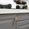 thumbnail image 6 of Goo-Ki 1.1"(28 mm) Dia Luxurious & Sturdy Zinc Alloy Cabinet Knobs,Champagne Bronze Drawer Pulls for Kitchen,Drawer,Cupboard & Wardrobe, 6 Pack, 6 of 7