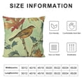 thumbnail image 5 of SHANXI Throw Pillow Covers Decorative Pillow Cases Polyester Linen Pillows for Couch Sofa Garden Balcony Decor 20x20in, 5 of 5