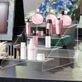 Linjieee Gift Wrap Storage under Bed Transparent Acrylic Display Stand