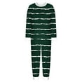 thumbnail image 5 of LIaqionyy Women's Pajama Sets Striped Long Sleeve Sleepwear Pullover Top Jogger Pants Soft Pjs Set Loungewear, 5 of 7
