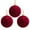 Red#1, variant on Nilvkv 3PCS Velvet Christmas Balls, Bulk Flocked Christmas Tree Ball Ornaments Plastic Balls 8cm/3.1in Xmas Decorative Hanging Ornaments Christmas Tree Decoration