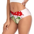 thumbnail image 2 of Fotbe Avocado Lovers Wearing Umbrella Calzones Estampados para Mujer – Ropa Interior de Algodón, Cómoda, Suave y Elástica-Medium, 2 of 6