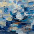thumbnail image 2 of Ultramarine Waves I Poster Print by Silvia Vassileva (12 x 12), 2 of 2
