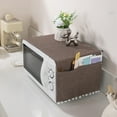 thumbnail image 4 of Dust Proof Cover For Microwave Oven Protects Against Splashing Water With Storage Bag 30 X 90cm Gray/white/black/beige/brwon, 4 of 11