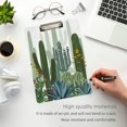 thumbnail image 2 of FMSHPON Cactus Cacti Clipboard Hardboard Wood Nursing Clip Board and Pull for Standard A4 Letter 13x9 inches, 2 of 2