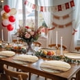 thumbnail image 5 of Round Placemats Yellow Brown Marble Texture 15 inch Set of 6 Table Mats for Dining Table Waves Abstract Heat Resistant Non-Slip Kitchen & Home Decorative Place Mat Set, 5 of 8