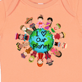thumbnail image 4 of Inktastic Earth Day International Boys or Girls Baby Bodysuit, 4 of 5