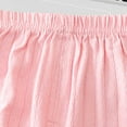 thumbnail image 6 of Girls' Sleepwear Clothes Set Home Cotton Short Sleeve Graphic Tees Striped Loose Pants Little Girl Casual Outfits, Pink, 5 Years, 6 of 6