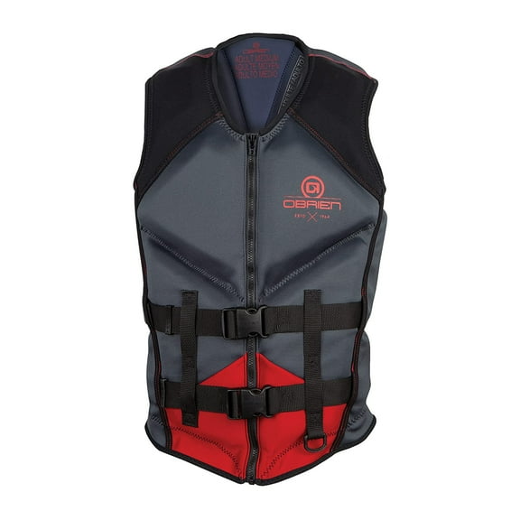 O'Brien Men's Recon Flex Fit Neoprene CGA Life Jacket, Size Small, Red