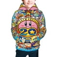 thumbnail image 2 of Youth Kirby Hoodies 3d Print Pullover Hooded Sweatshirt With Pocket For Boys Girls, 2 of 7