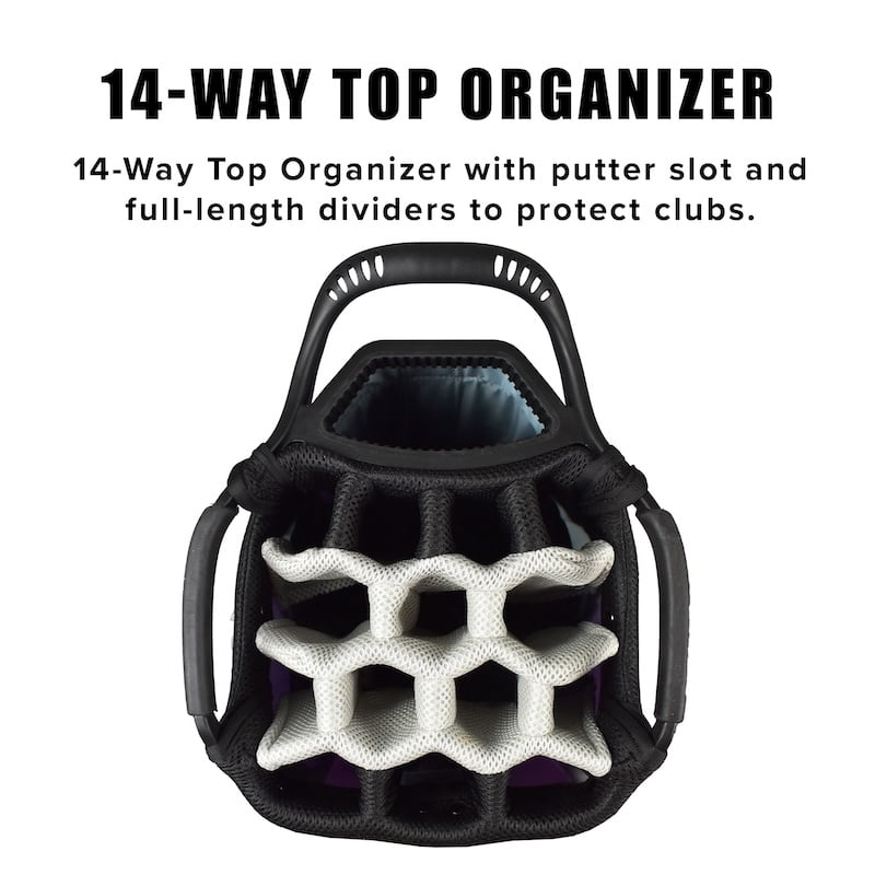 Snake Eyes Golf Ladies SE500 Cart Bag Lilac