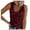 Red, variant on Tank Tops For Women Undershirt Sleeveless V-Neck Shirt Casual Undershirt T-Shirt Button-Down Flexible Fit Purple T Shirt