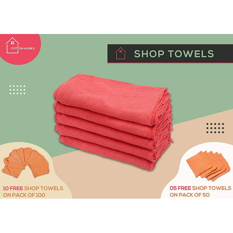 New Prewashed Cotton Shop Towel