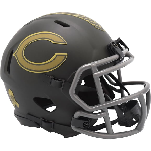 Chicago Bears 2025 Salute to Service Mini NFL Football Helmet
