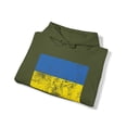 thumbnail image 4 of Ukraine Ukrainian Pride Flag Hoodie, Gifts, Hooded Sweatshirt, 4 of 4