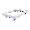 thumbnail image 1 of Bunblic Support d'Ordinateur Réglable Rehausseur pour PC Robuste pour Plancher Tapis Support de PC Robuste Support Mobile pour Joueurs Blanc, 1 of 8