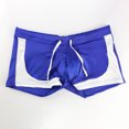 thumbnail image 4 of Mens Drawstring Lounge Underwear Boxer Shorts Valentine's Day Gift for Husband Blue XL, 4 of 8