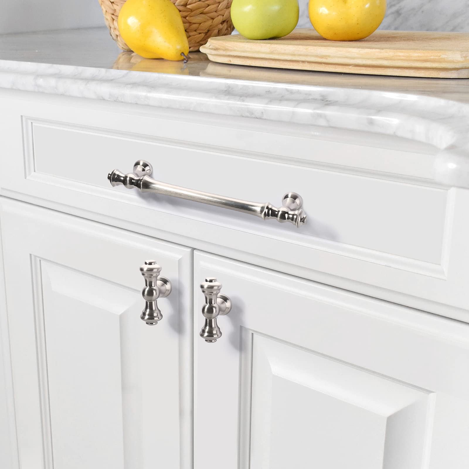 10 Pack Brushed Brass Cabinet Pulls Gold Kitchen Cabinet Handles Hardware For Cupboard Drawer Doors Bathroom Furniture