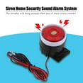thumbnail image 4 of Home Horn, Mini Sound Alarm System Horn With Panel Holes And Wire Plug For Shopping Mall For Home For Valuables, 4 of 8