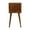 52#Chestnut, variant on DUOSONG Cortez Chestnut Bedside Chestnut Solid Wood Furniture Bedroom Furniture Nightstands