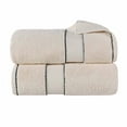 thumbnail image 3 of Superior Niles Egypt Produced Giza Cotton Bath Sheet Set of 2, Ivory, 3 of 14