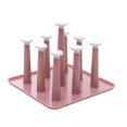 thumbnail image 1 of Matsuzay Soporte para árbol de tazas, durabilidad, artesanía exquisita, amplia aplicación, vasos, organizador de secado de vidrio ABS, tazas Almacenamiento y organización del hogar Rosa claro, 1 of 6