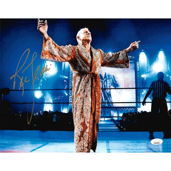 Ric Flair Autographed 11x14 Photo JSA 203599