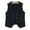 Black, variant on Kctiaxy Jean Vest for Women Sleeveless V-Neck Causal Denim Vest Top Solid Color Button Down Versatile Fashion Tank Top Vest with Pockets