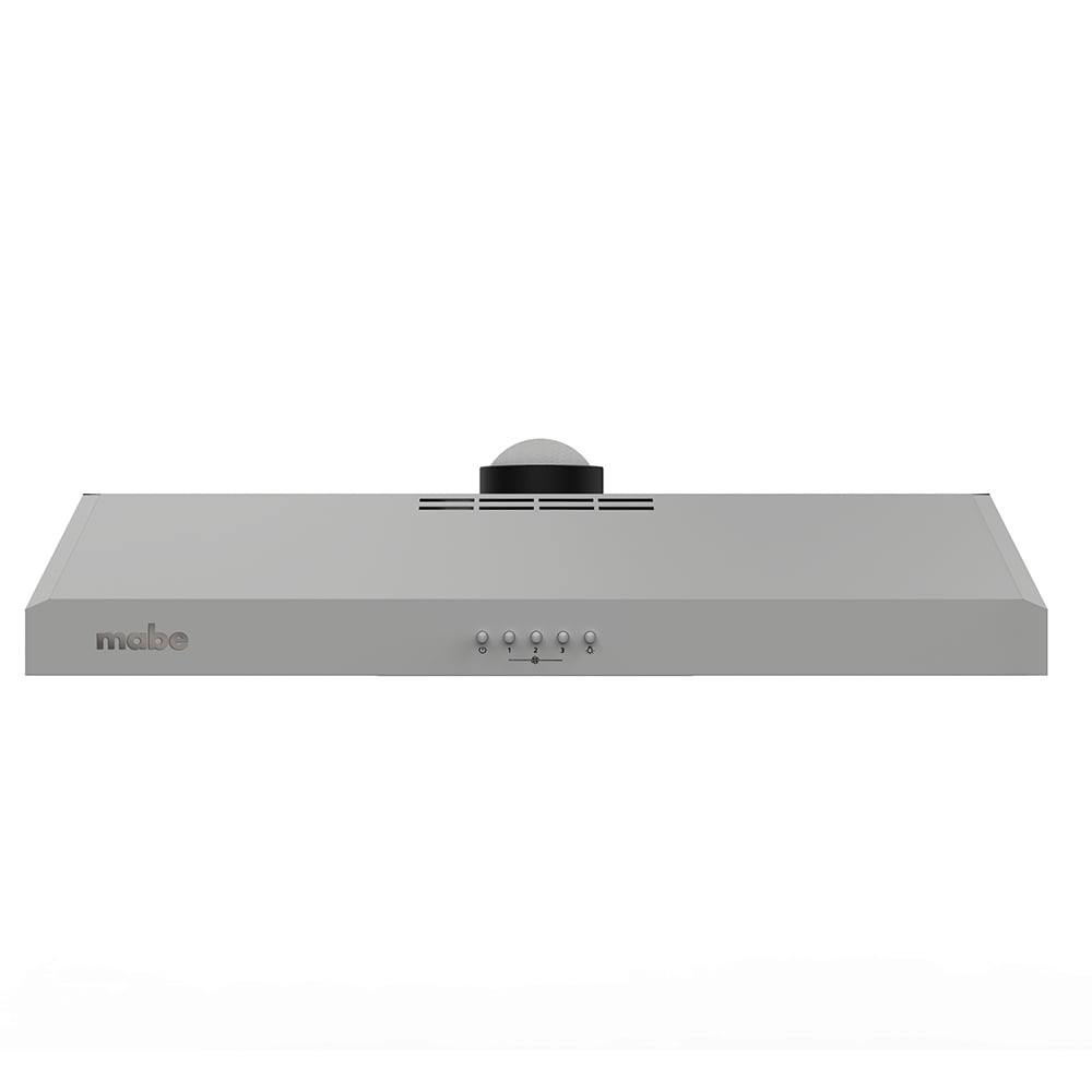 Campana de pared 80 cm 30 pulgadas Plata mercury Mabe CMPU801GX0