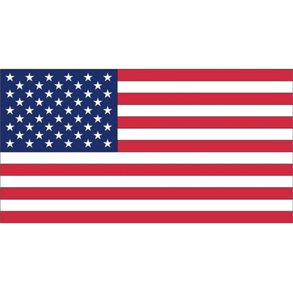 20 in. X 30 in. Nyl-Glo U.S. Flag- Anco Dyed - 2470
