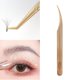 thumbnail image 5 of Pinzas para pestañas Herramientas de aplicación de pestañas postizas Herramienta aplicadora de pestañas para volumen C Yuyangstore Pinzas de pestañas, 5 of 8