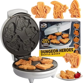Uncanny Brands Star Wars Mini Waffle Maker Set- Darth Vader