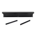 thumbnail image 5 of Home Wall Decorative Antique Brass Hardware 8 Hook Coat Rack, Black, 5 of 7